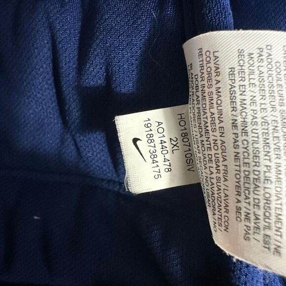 NIKE Therma Winterzed Full-zip Hoodie Mens Blue size XXL AO1440 478 - Picture 14 of 15